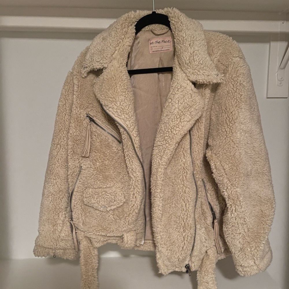 Free people shearling jacket